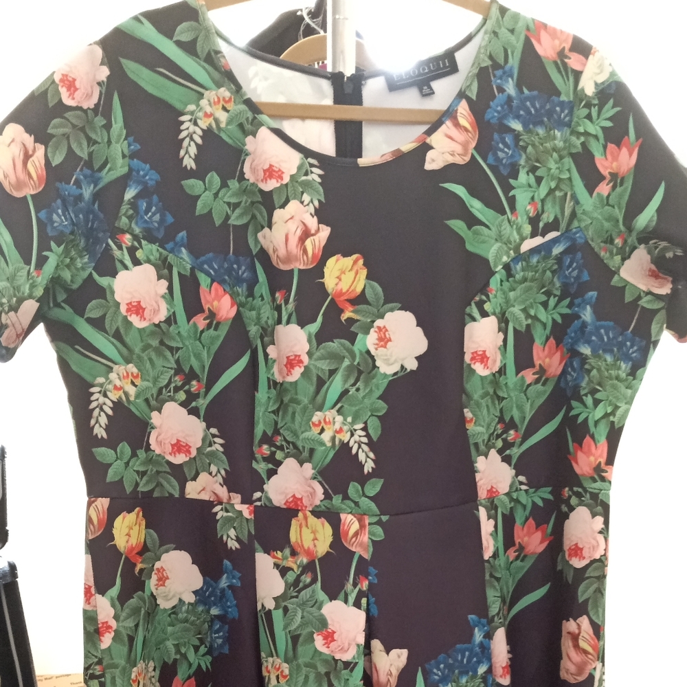 Eloquii short sleeve skater dress.